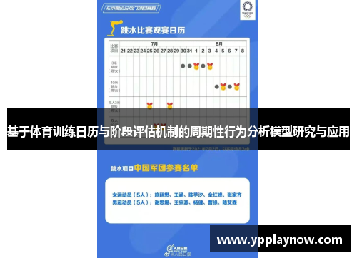 基于体育训练日历与阶段评估机制的周期性行为分析模型研究与应用